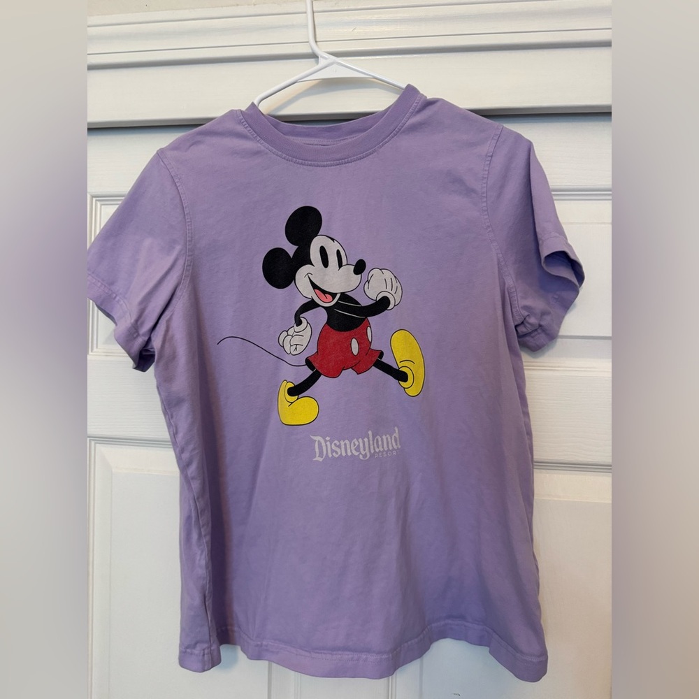 Disney Lavender Mickey Mouse T-Shirt